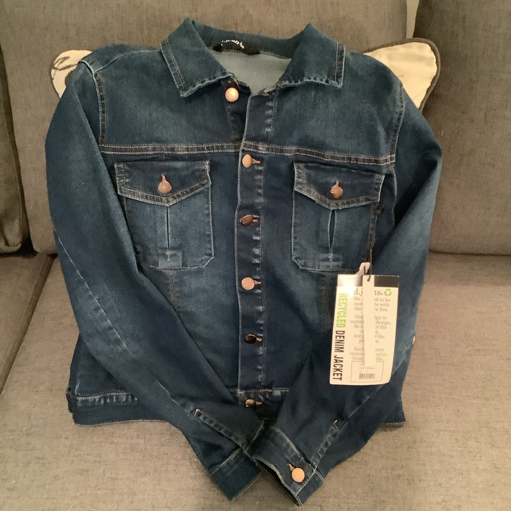 Jean jacket,  NWTS.  Sz XL